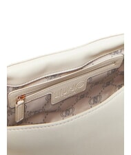 LIUJO DYANI Borsa a spalla con tracolla cream - Borse Donna - 4