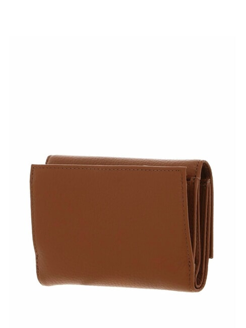 METALLIC SOFT Portafoglio bifold pelle martellata CUIR - Portafogli Donna