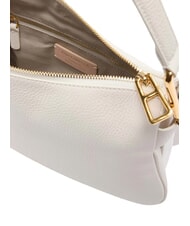 COCCINELLE MAGIE SOFT Borsa a spalla in pelle con tracolla blanco - Borse Donna - 4