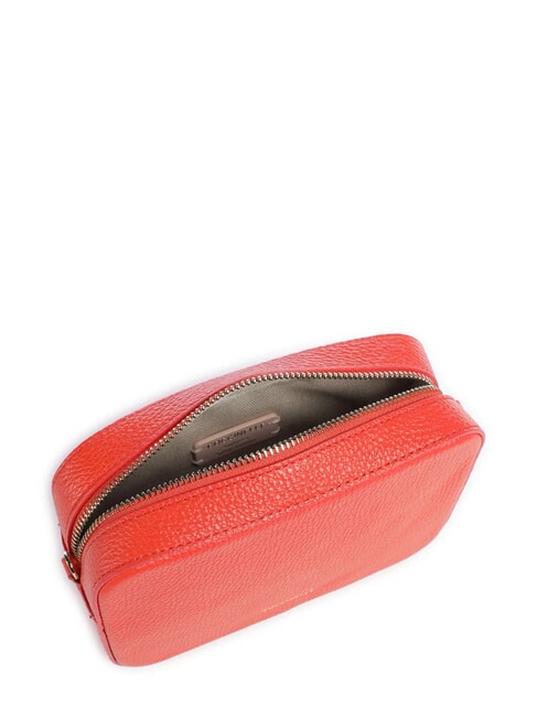 TEBE Borsa a tracolla in pelle martellata gazpacho - Borse Donna