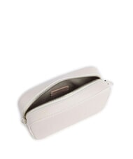 COCCINELLE TEBE Borsa a tracolla in pelle martellata blanco - Borse Donna - 3