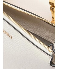 COCCINELLE ARLETTIS Hand bag in pelle martellata blanco - Borse Donna - 4