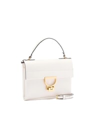 COCCINELLE ARLETTIS Mini bag in pelle martellata blanco - Borse Donna - 2