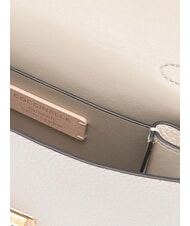 COCCINELLE ARLETTIS Mini bag in pelle martellata blanco - Borse Donna - 3