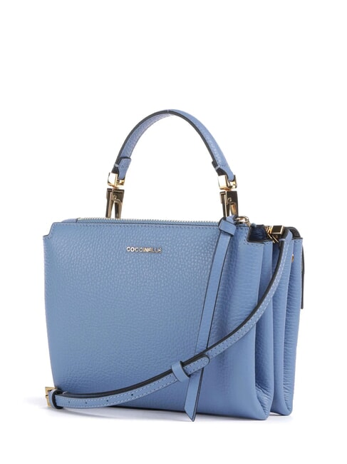 ARLETTIS Hand bag in pelle martellata azul - Borse Donna