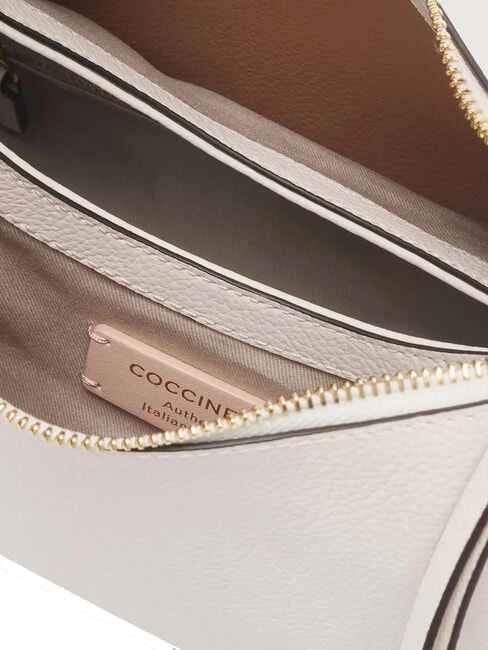 BOHEME GRANA DOUBLE Sacca media in pelle blanco/skin - Borse Donna