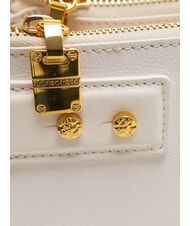 BORBONESE ARMOR Borsa a tracolla, in pelle bianco - Borse Donna - 3