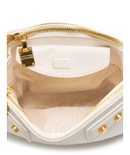 BORBONESE ARMOR Borsa a tracolla, in pelle bianco - Borse Donna - 5
