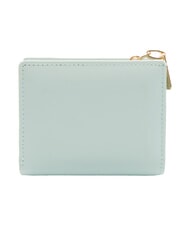 BORBONESE LETTERING Portafoglio compatto in pelle marine - Portafogli Donna - 3