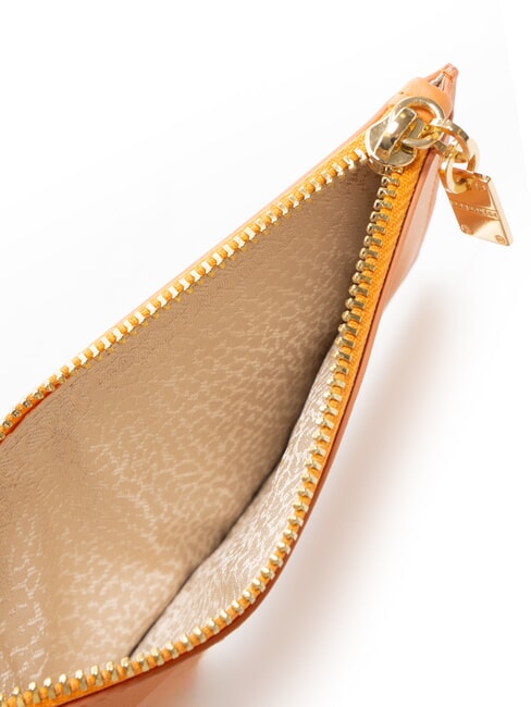 LETTERING Portacarte con RFD tangerine - Portafogli Donna