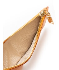 BORBONESE LETTERING Portacarte con RFD tangerine - Portafogli Donna - 3