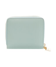 BORBONESE LETTERING Portafoglio zip in pelle marine - Portafogli Donna - 3