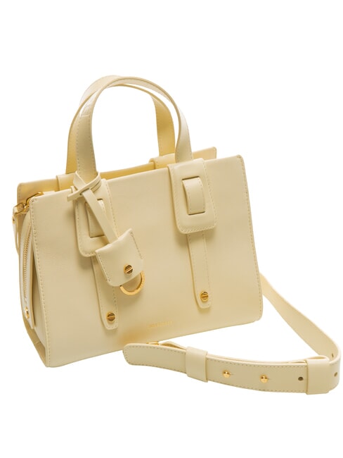 DEJEUNER Small Borsa a mano, con tracolla, in pelle zenzero - Borse Donna