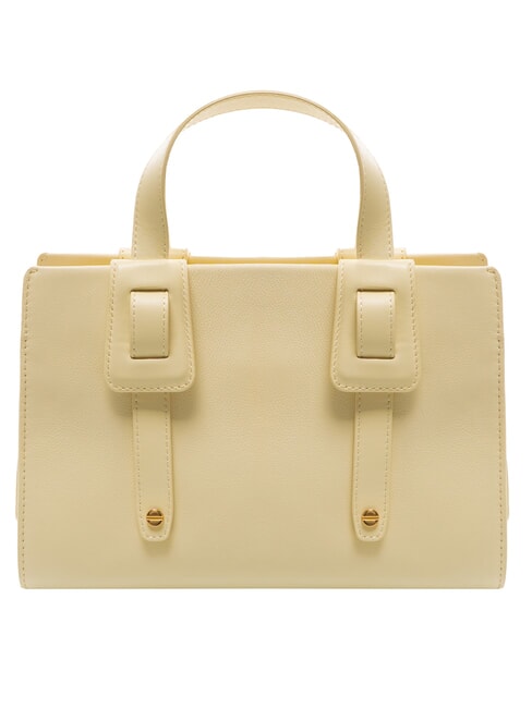 DEJEUNER Small Borsa a mano, con tracolla, in pelle zenzero - Borse Donna