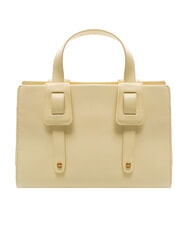 BORBONESE DEJEUNER Small Borsa a mano, con tracolla, in pelle zenzero - Borse Donna - 3