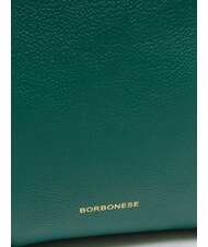 BORBONESE BLOOM  Hobo a spalla, in pelle forest - Borse Donna - 3