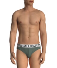 BIKKEMBERGS BRIEF MIX 3 slip forest - Slip Uomo - 3