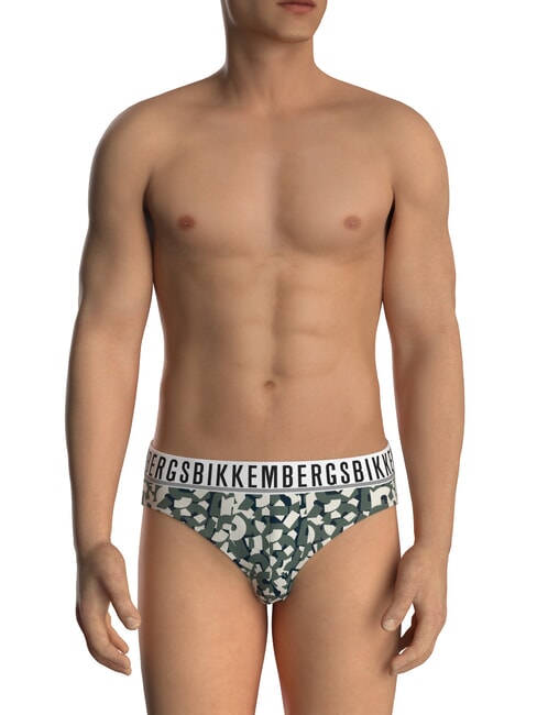 BRIEF MIX 3 slip forest - Slip Uomo