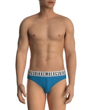 BIKKEMBERGS BRIEF MIX 3 slip ocean - Slip Uomo - 2