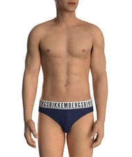 BIKKEMBERGS BRIEF MIX 3 slip ocean - Slip Uomo - 3