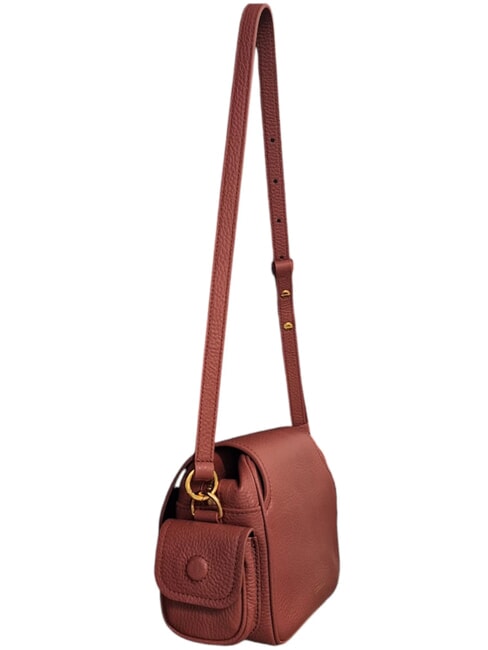 CAMPUS  Mini Bag a tracolla, in pelle sangria - Borse Donna