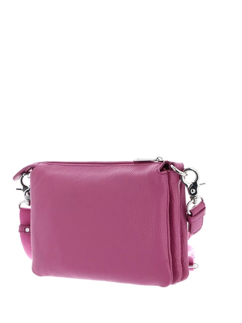 MELLOW Borsa a tracolla in pelle red violet - Borse Donna