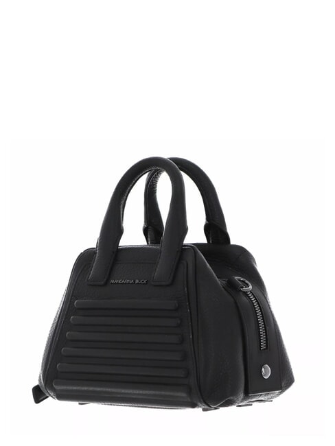 I-CON Borsa mini in pelle con tracolla Nero - Borse Donna