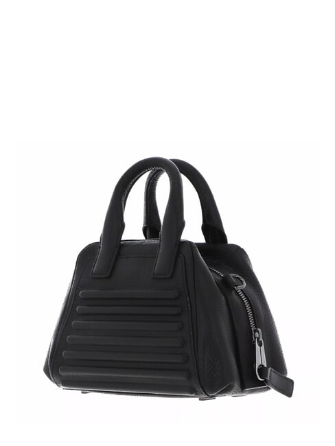 I-CON Borsa mini in pelle con tracolla Nero - Borse Donna