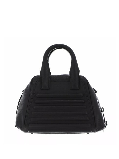 I-CON Borsa mini in pelle con tracolla Nero - Borse Donna