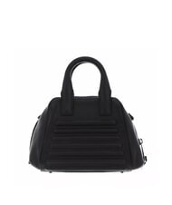 MANDARINA DUCK I-CON Borsa mini in pelle con tracolla Nero - Borse Donna - 4