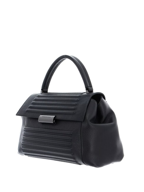 I-CON Borsa a cartelletta in pelle Nero - Borse Donna
