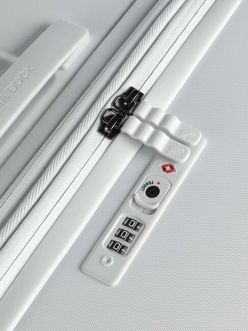 FLYDUCK Trolley grande espandibile blanc - Trolley Rigidi