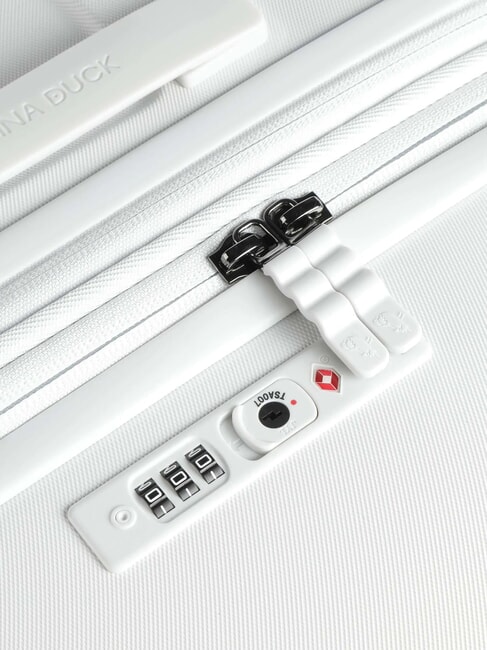 FLYDUCK Trolley medio espandibile blanc - Trolley Rigidi