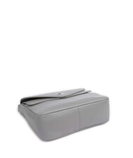 MANDARINA DUCK MELLOW LEATHER Borsa in pelle con flap december sky - Borse Donna - 5