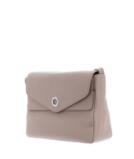 MANDARINA DUCK MELLOW LEATHER Borsa in pelle con flap warm taupe - Borse Donna - 2