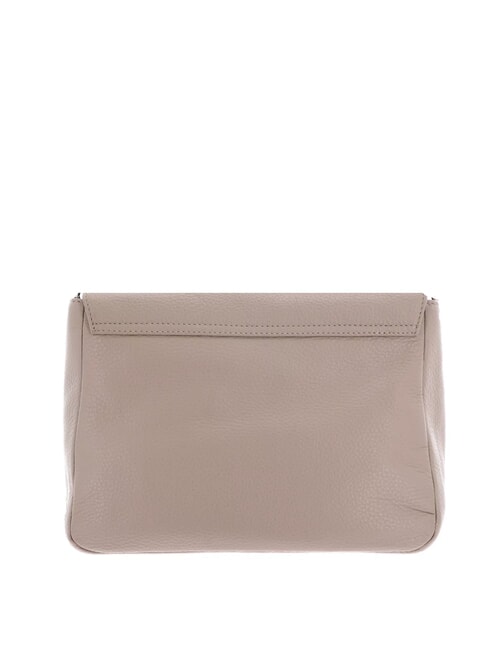 MELLOW LEATHER Borsa in pelle con flap warm taupe - Borse Donna