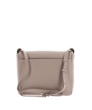 MANDARINA DUCK MELLOW LEATHER Borsa a tracolla in pelle con patta warm taupe - Borse Donna - 4