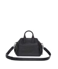 MANDARINA DUCK I-CON Borsa bowling piccola in pelle Nero - Borse Donna - 3