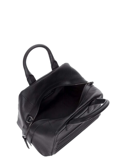 I-CON Borsa bowling piccola in pelle Nero - Borse Donna