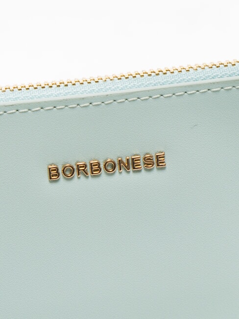 LETTERING Pochette in pelle con polsierina marine - Borse Donna