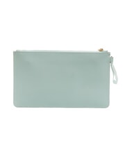 BORBONESE LETTERING Pochette in pelle con polsierina marine - Borse Donna - 4