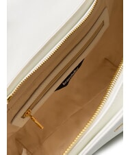 BRACCIALINI HELLEN Borsa cartelletta in pelle con fibbia bianco - Borse Donna - 5