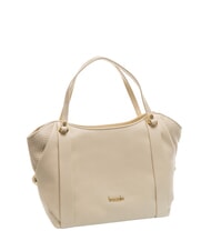 BRACCIALINI NAOMI Borsa a spalla in pelle beige - Borse Donna - 2