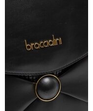 BRACCIALINI NAOMI Borsa a cartelletta in pelle nero - Borse Donna - 3