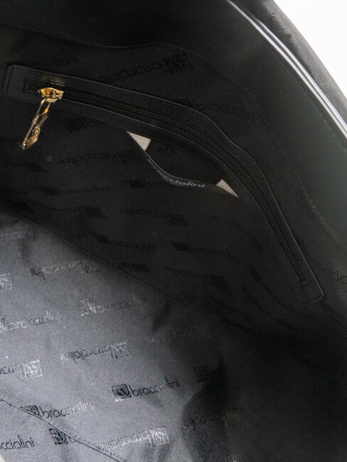 NAOMI Borsa a cartelletta in pelle nero - Borse Donna