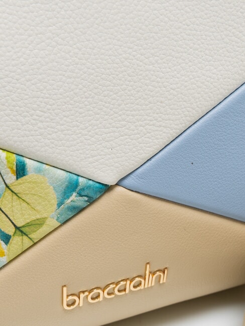 NICOLE Borsa patchwork in pelle a tracolla multi - Borse Donna