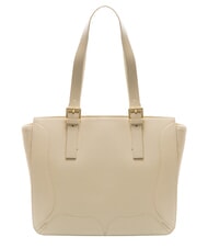 BRACCIALINI HELLEN Borsa shopping in pelle beige - Borse Donna - 4