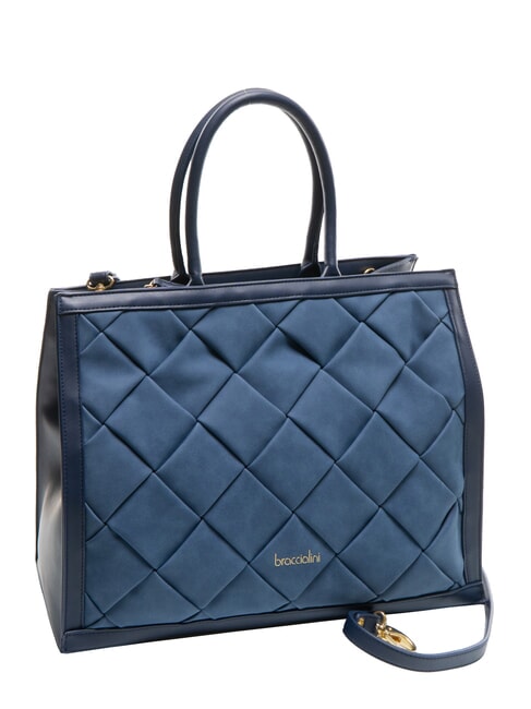 ICONS Tote Borsa a mano, con tracolla blu - Borse Donna