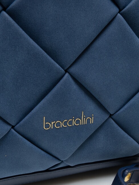 ICONS Tote Borsa a mano, con tracolla blu - Borse Donna