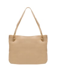 BRACCIALINI NAOMI Borsa a spalla in pelle con catena beige - Borse Donna - 4
